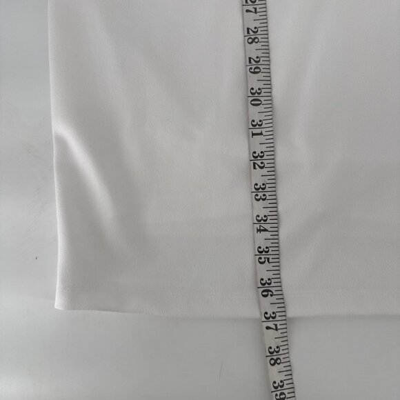 Kasper Womens Size Small White Lace Sheath Dress Work Office Career - Picture 14 of 14